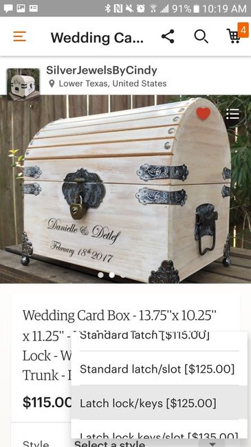 Card box/advice boxes!