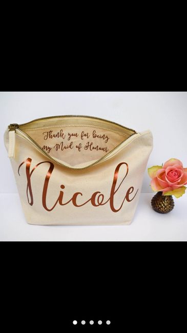 Bridesmaids gifts