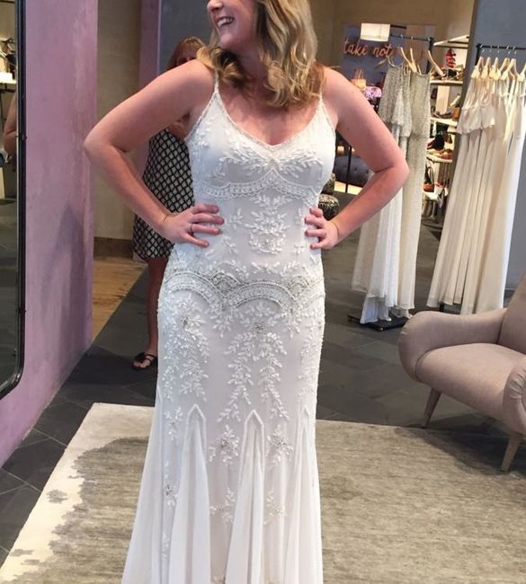 Show me your BEACH wedding dress!