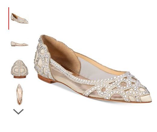 Flat bridal shoes? 9