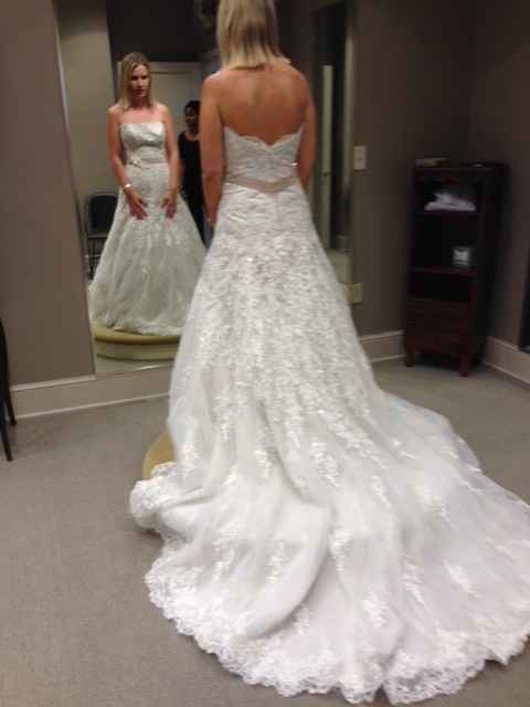 Anyone put on the dress and feel like it's just TOO MUCH DRESS?!