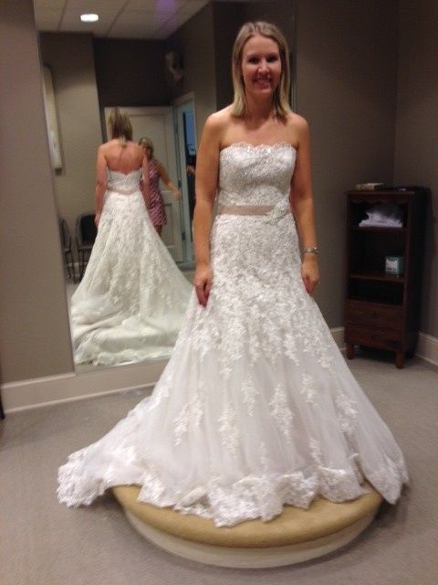 Anyone put on the dress and feel like it's just TOO MUCH DRESS?!