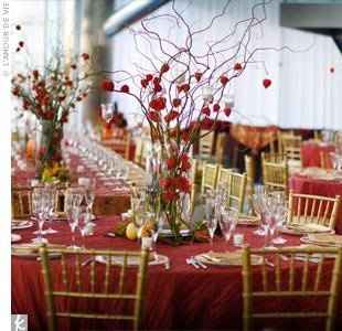 Autumn Centerpiece - Cape gooseberry