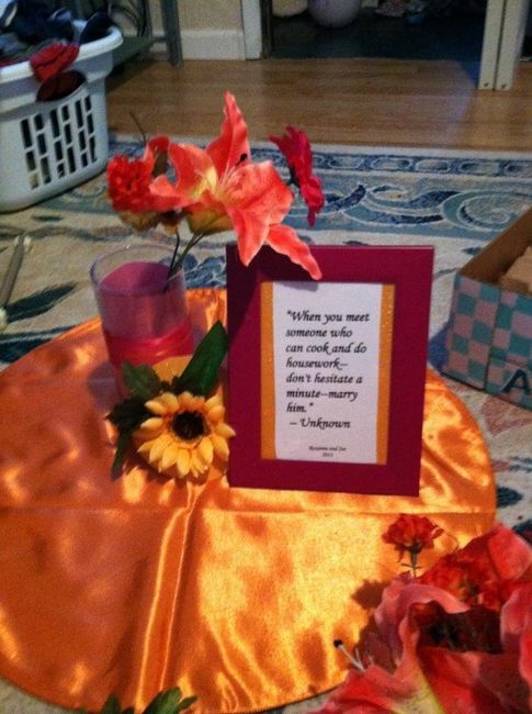 Show off your DIY centerpieces!!