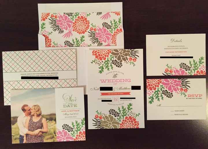 SHOW ME YOUR : Wedding Invitations / RSVP Cards!