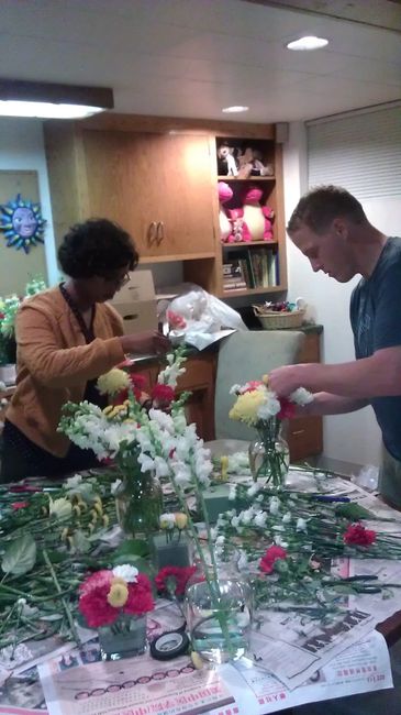 Ladies who have done their own flowers???