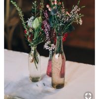 Brown bottle decoration - 2