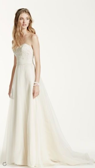 Were you surprised by your wedding dress choice?