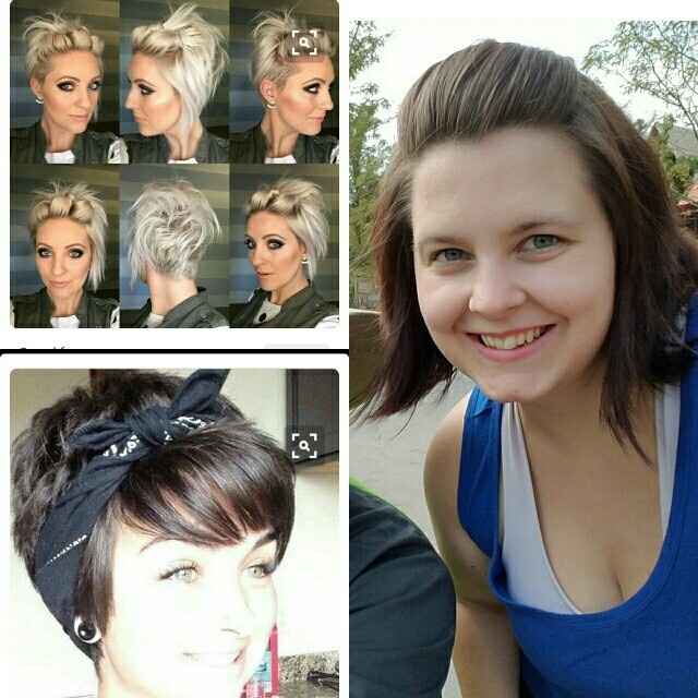 Show me your short wedding hair!