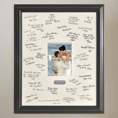 what are you doing for a guestbook?  Traditional or something a little different?