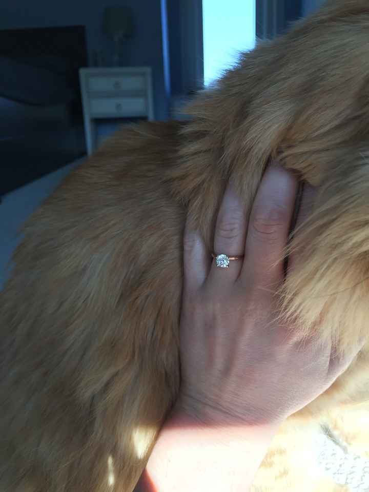 Let's see those beautiful rings lady's!