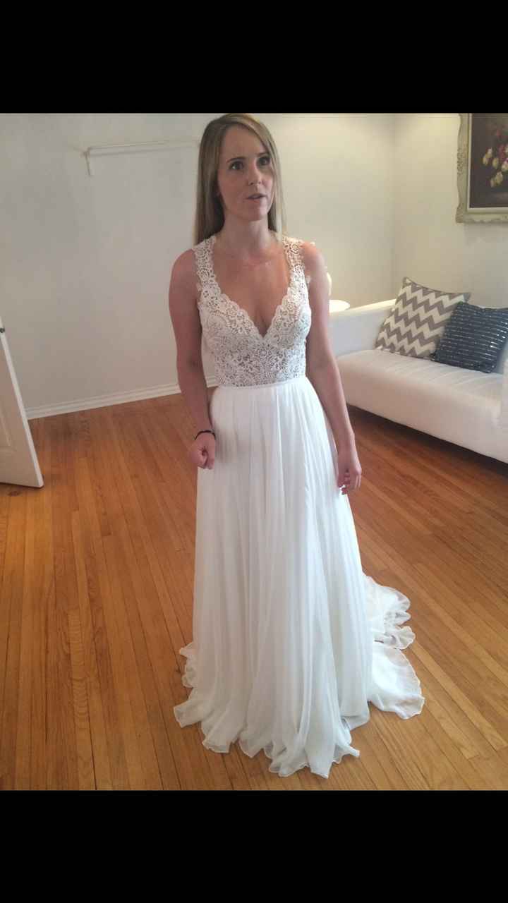 Thoughts on a "different" wedding dress?