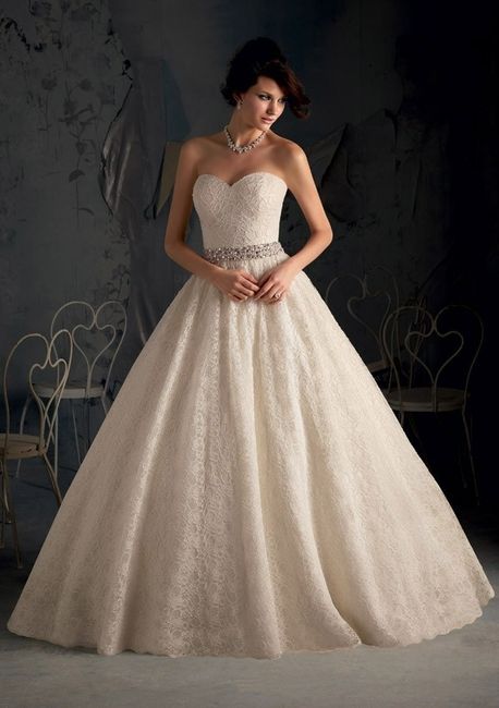 Matching venues and dresses!