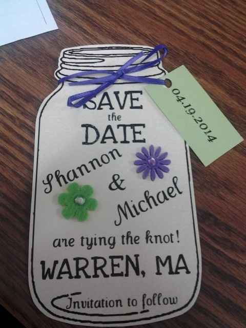 Save the dates are in!! Lets see yours!
