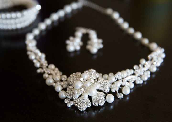 If you are wearing a lace wedding gown