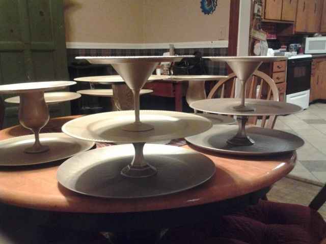 My DIY cupcake stands!