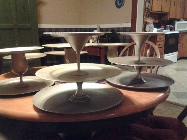 My DIY cupcake stands!