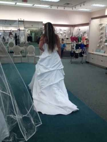 1st time dress shopping Saturday! Heavy pics! Need opinions please :)