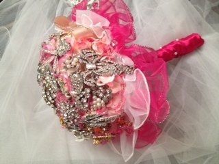 Finally completed brooch bouquet DIY :) pics