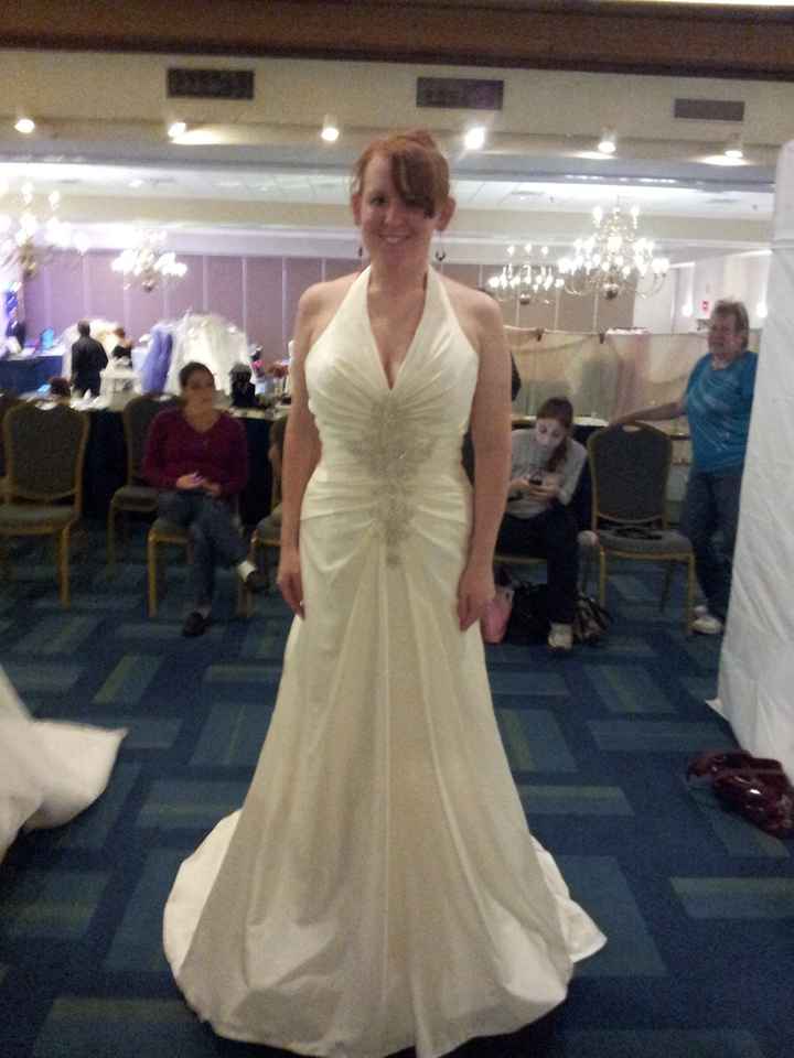 second thoughts about my dress...