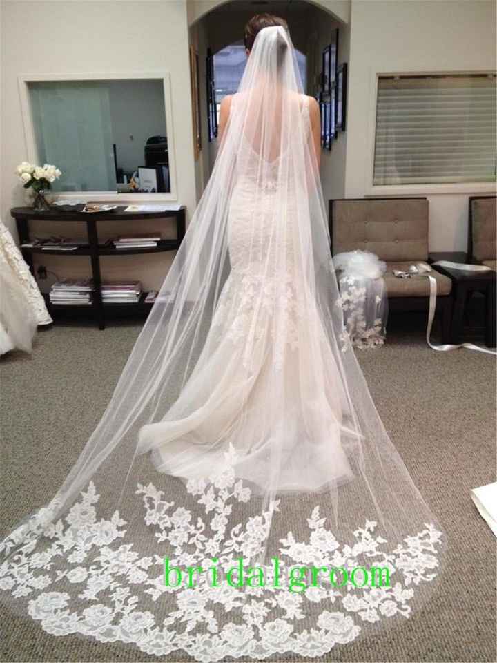 2nd wedding, veil?