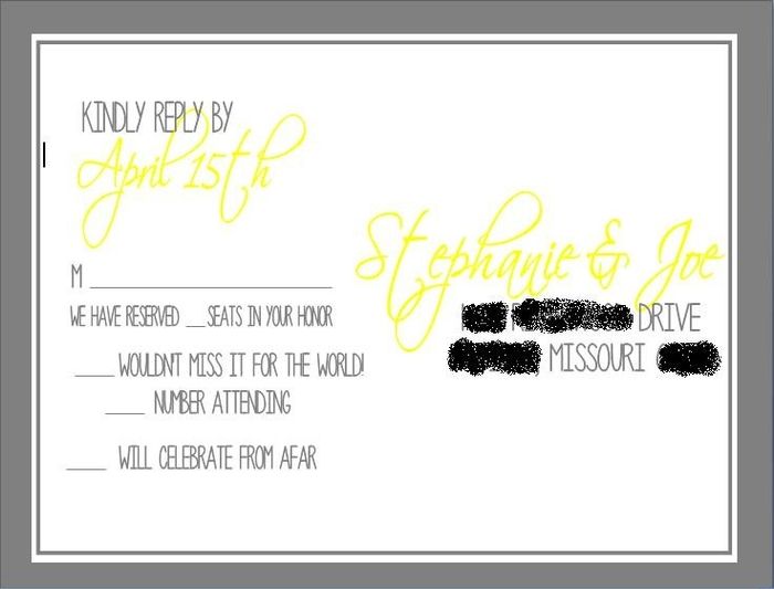 Proofread my invites please! :-)