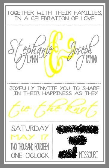 Proofread my invites please! :-)