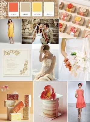 Color Scheme for Ocean Wedding