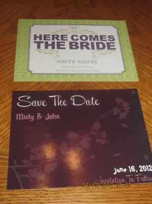 ~~Our Mason Jar Invitation~~