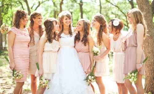 International Bridesmaids - How do I do dresses for them all??