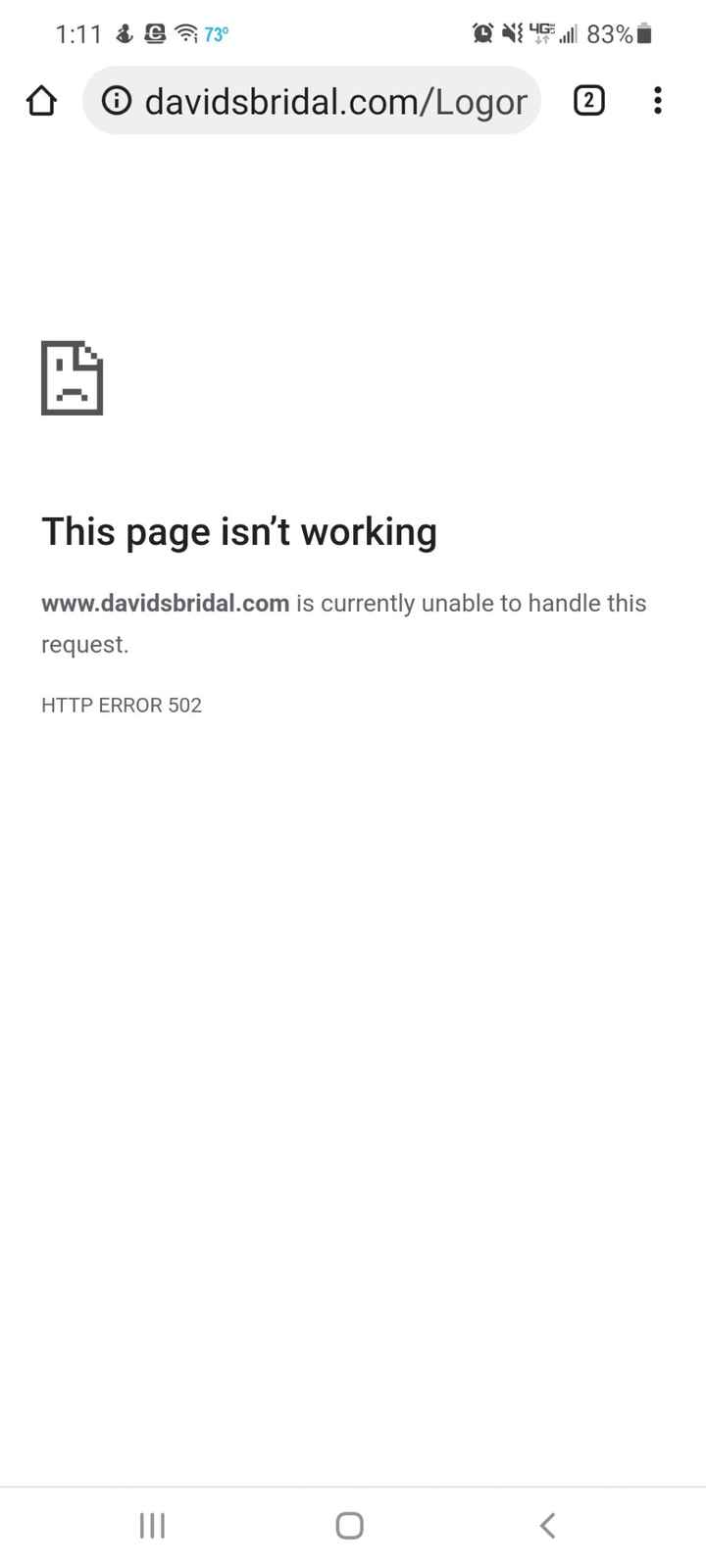 Davidsbridal Log-in - 1