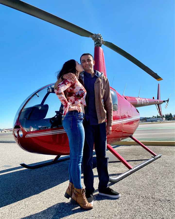 How did he propose? - 1