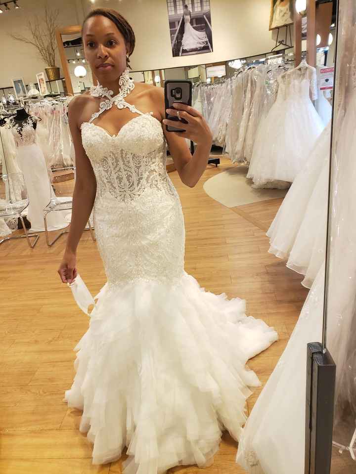 Strapless gown alteration help - 3