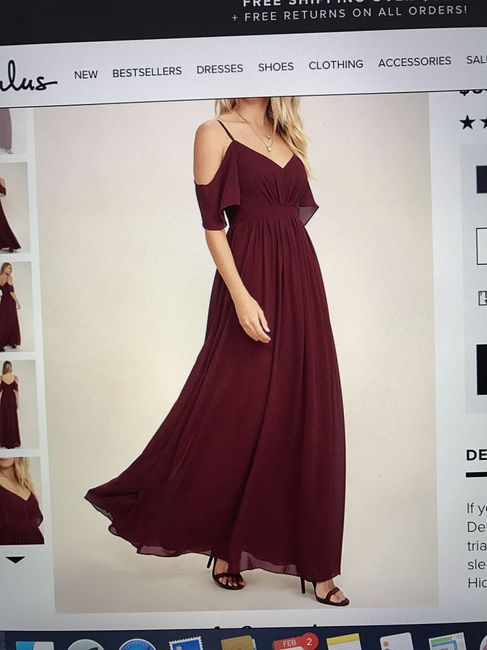 MOH dress