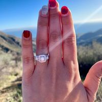 i want to see your engagement rings! - 2