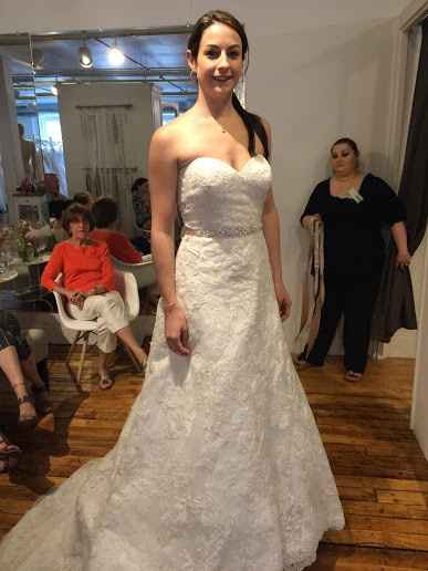 I said yes to the dress!!