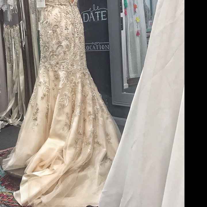 Champagne wedding dress, but what color for bridesmaids and groom/groomsmen? Help! - 2