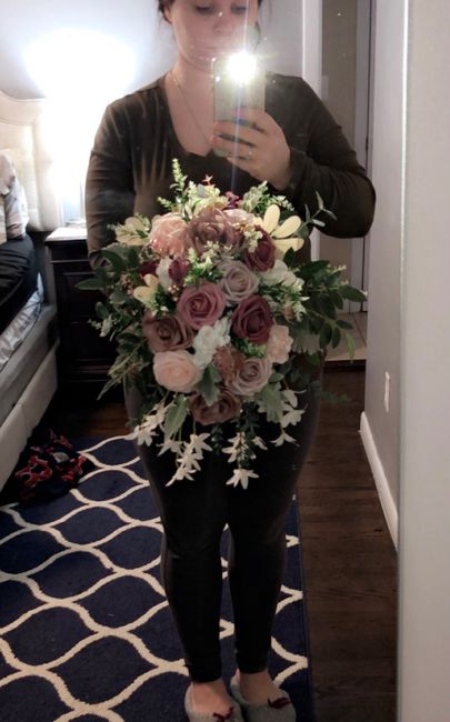Who else is making their own bouquets? - 1