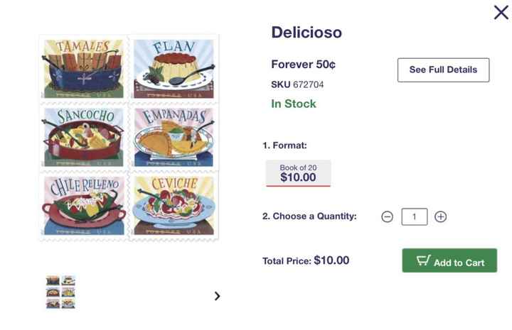 What kinds of stamps did you use for your Stds/invitations? - 1