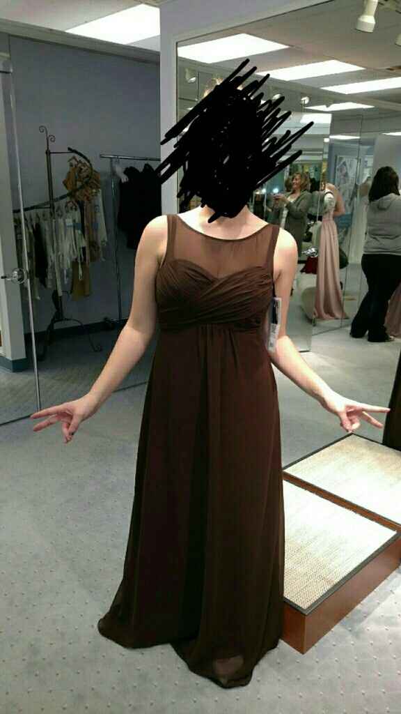 14 year old Bridesmaid - Dress help