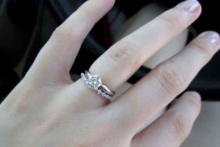 Show off your E-ring and wedding band!!!