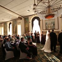 Who is NOT having it in a church?