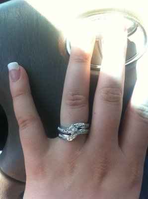 I forgot my ring today!!