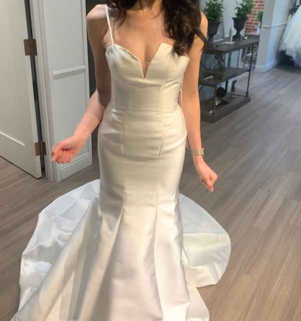 Ordered up a size but dress is snug! - 1