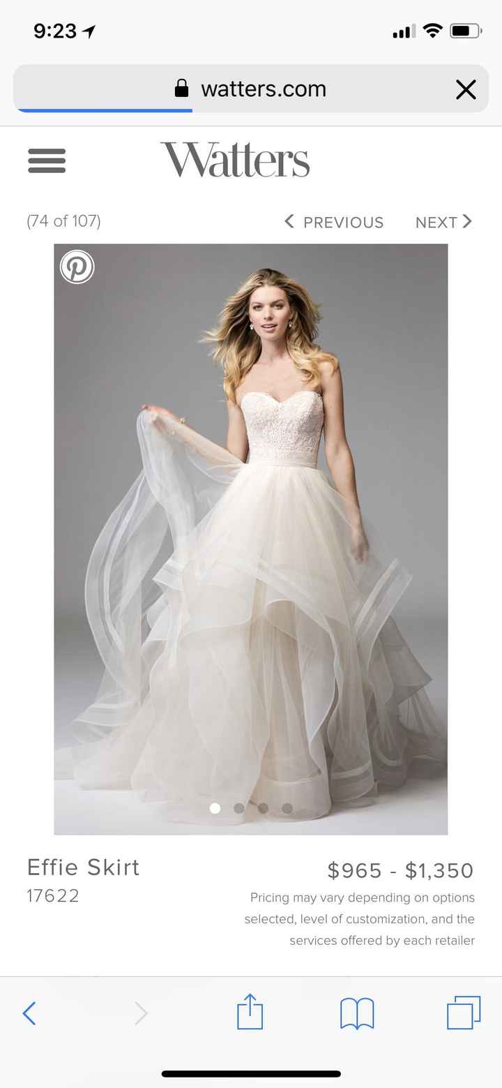 wtoo Effie skirt bustle - 2