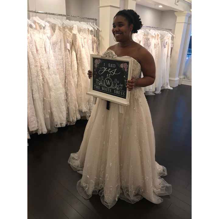 #TBT - throw back to when you said yes to the dress! - 1