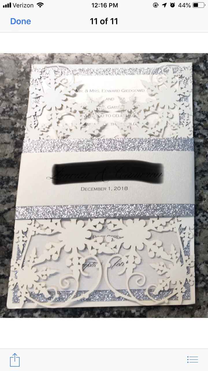 Invites are in!!!!! - 1
