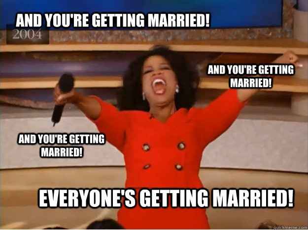 Help me congratulate this weekend's WW brides & grooms...!