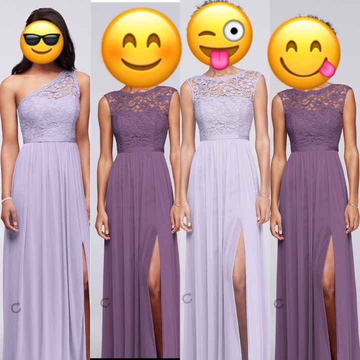 Bridesmaid dresses