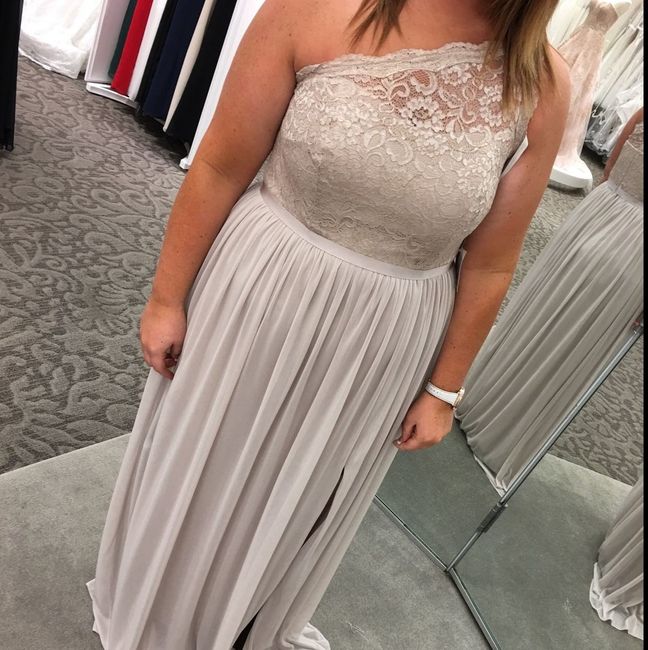bridesmaid dress question! help!